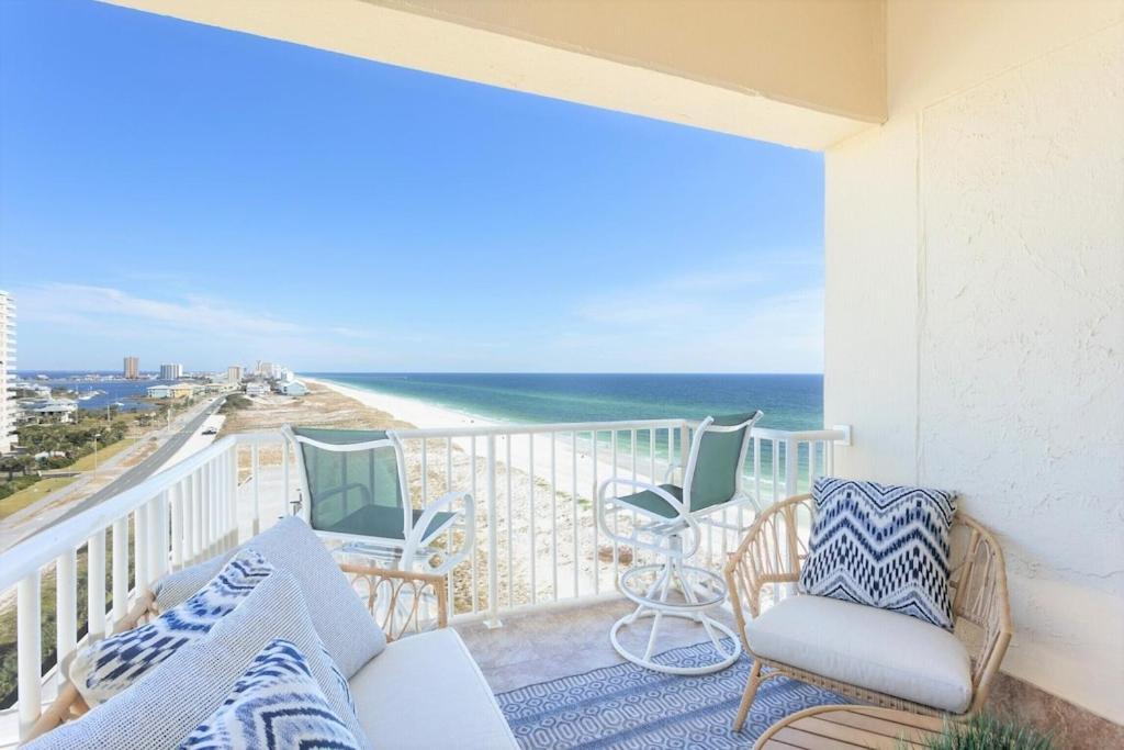Ocean Front Penthouse Suite Panoramic Views Of Gulf,Pensacola Beach,Pier, & Bay Luaran gambar