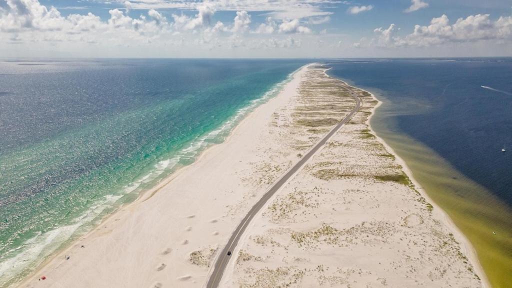 Ocean Front Penthouse Suite Panoramic Views Of Gulf,Pensacola Beach,Pier, & Bay Luaran gambar