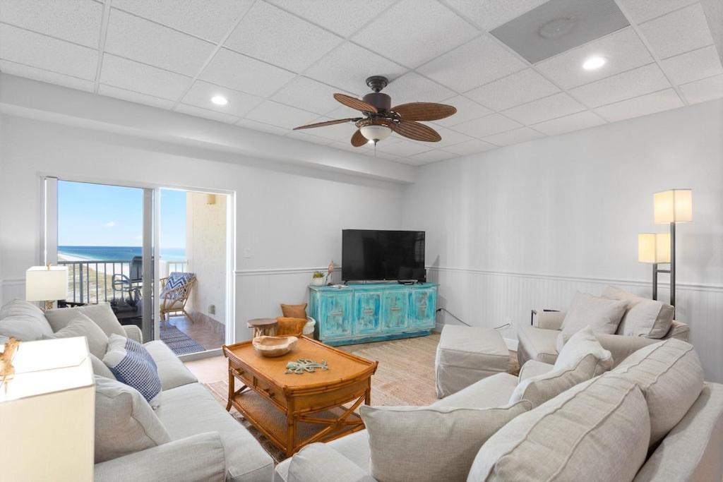Ocean Front Penthouse Suite Panoramic Views Of Gulf,Pensacola Beach,Pier, & Bay Luaran gambar