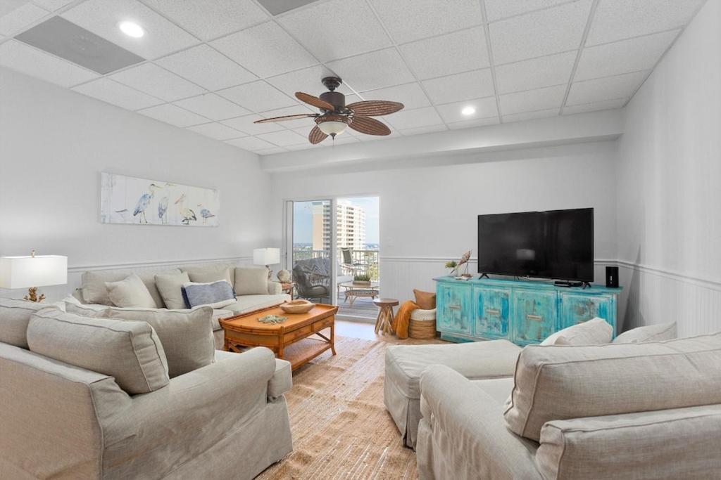 Ocean Front Penthouse Suite Panoramic Views Of Gulf,Pensacola Beach,Pier, & Bay Luaran gambar