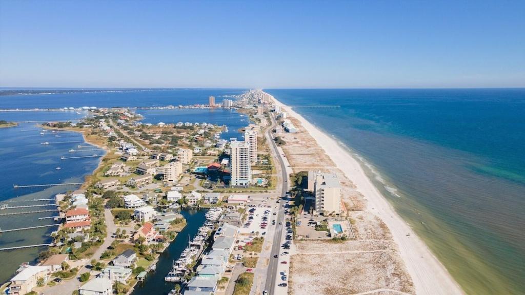 Ocean Front Penthouse Suite Panoramic Views Of Gulf,Pensacola Beach,Pier, & Bay Luaran gambar
